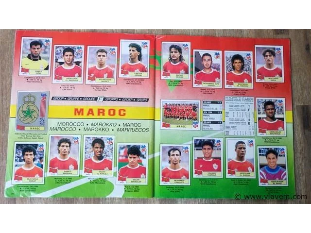 Panini world cup usa 94-compleet album - afbeelding 8 van  10