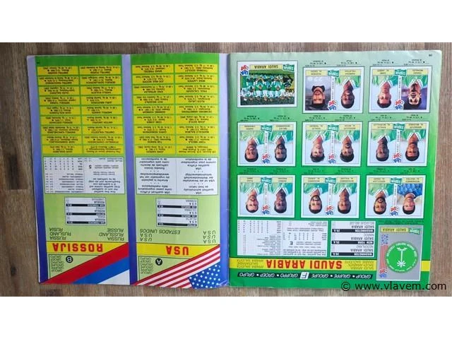 Panini world cup usa 94-compleet album - afbeelding 9 van  10