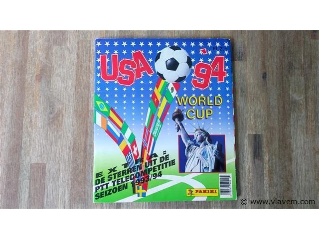 Panini world cup usa 94-compleet album - afbeelding 1 van  9