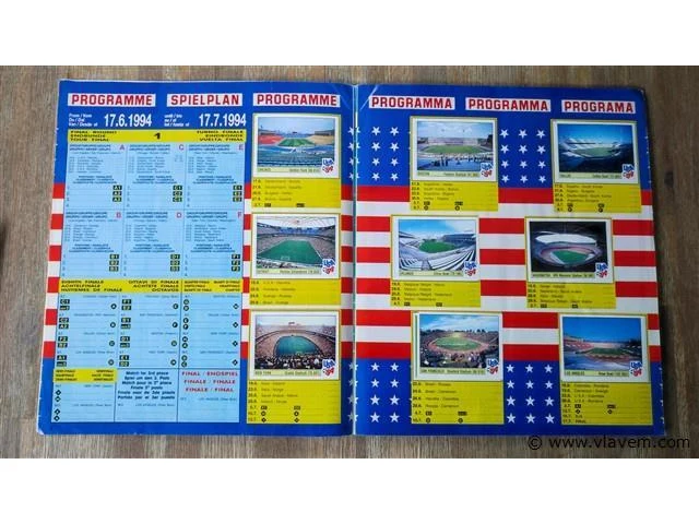 Panini world cup usa 94-compleet album - afbeelding 2 van  9