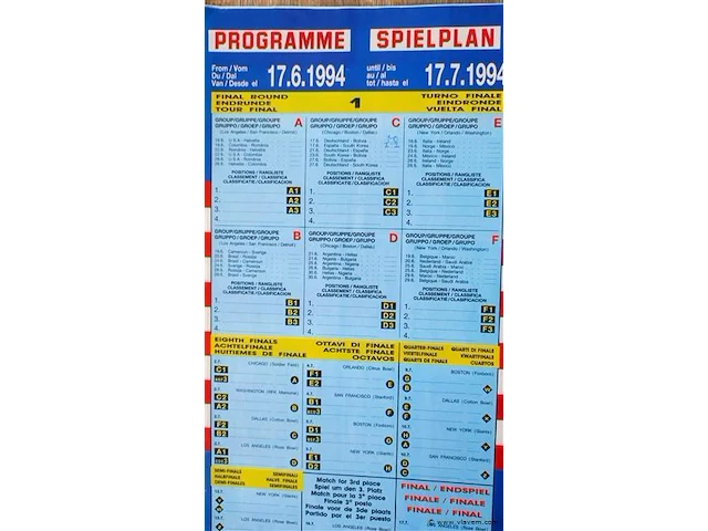 Panini world cup usa 94-compleet album - afbeelding 3 van  9