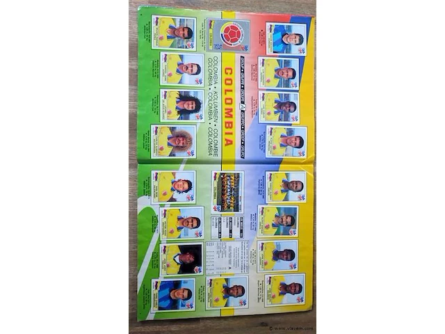 Panini world cup usa 94-compleet album - afbeelding 4 van  9