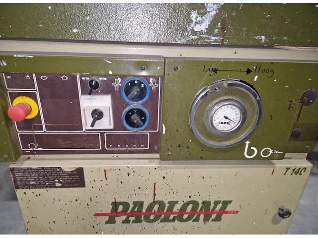 Paoloni t140 tafelfreesmachine - afbeelding 2 van  8