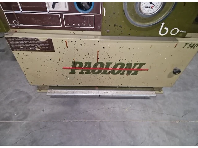 Paoloni t140 tafelfreesmachine - afbeelding 3 van  8