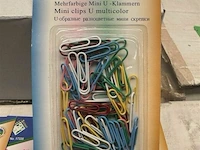 Paperclips multi color 216 stuks - afbeelding 8 van  9