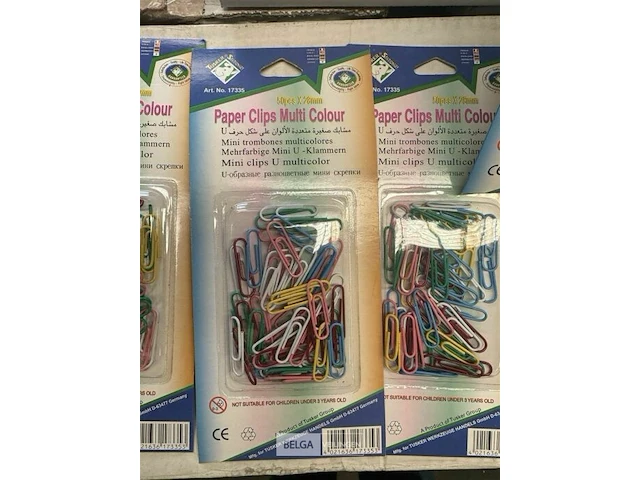 Paperclips multi color 216 stuks - afbeelding 6 van  9