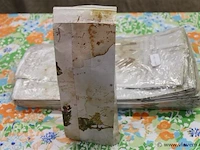 Papieren geschenkzak voor wijnfles - afbeelding 1 van  1