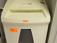 Papierversnipperaar hsm (89) - afbeelding 1 van  3
