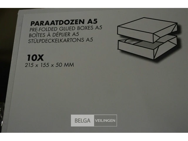 Paraat dozen a5 , 3 pakketten - afbeelding 3 van  5