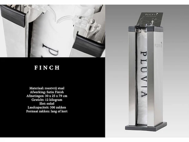 Paraplu wikkelmachine pluvia finch - afbeelding 1 van  6