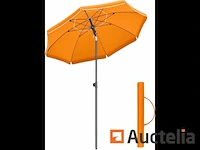Parasol 160 cm, upf 50+, bidirectioneel kantelbaar 30° - afbeelding 3 van  7