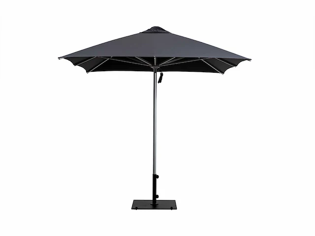 Parasol 2.5m zand + beschermhoes - afbeelding 1 van  11
