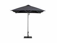 Parasol 2,5m zwart + beschermhoes