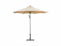 Parasol 2,8m antraciet + beschermhoes