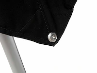 Parasol 3,5m zwart + beschermhoes + parasolvoet 60kg zwart - afbeelding 11 van  15