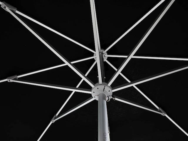 Parasol 3,5m zwart + beschermhoes - afbeelding 7 van  12