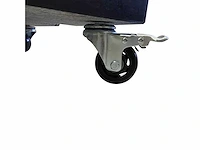 Parasol 3m alu lichtgroen + beschermhoes + parasolvoet 40kg zwart - afbeelding 9 van  17
