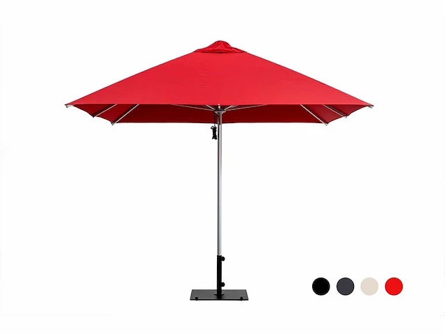 Parasol 3m zand + beschermhoes - afbeelding 3 van  10