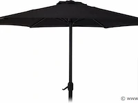 Parasol donkergrijs 3m - afbeelding 2 van  3