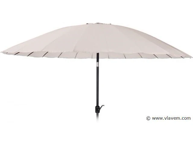 Parasol kantelbaar creme 3m25 - afbeelding 1 van  2