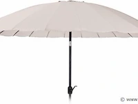 Parasol kantelbaar creme 3m25 - afbeelding 1 van  2