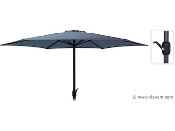 Partij nieuwe tuin- en vakantie artikelen, wo. parasols, hangmatten, tuinsets, zonnewering, terrasverwarming, trampoline’s, portable dvd spelers enz.