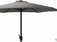 Parasol kantelbaar donkergrijs - afbeelding 1 van  3