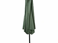 Parasol kantelbaar donkergroen - afbeelding 2 van  3
