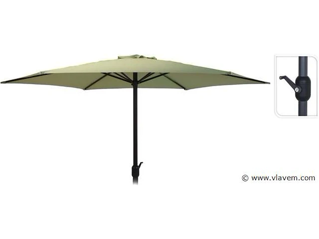 Parasol kantelbaar groen - afbeelding 2 van  3