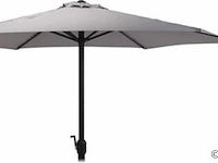 Parasol kantelbaar lichtgrijs
