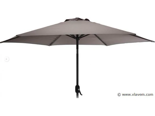 Parasol kantelbaar lichtgrijs - afbeelding 2 van  3