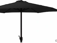 Parasol kantelbaar zwart