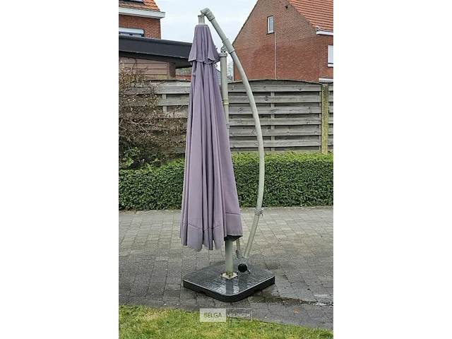 Parasol met voet - afbeelding 3 van  4