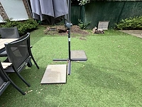 Parasol met voet - afbeelding 2 van  6