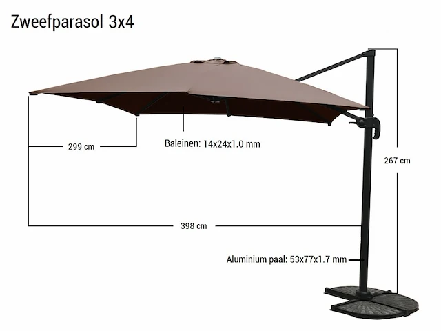 Parasols - afbeelding 1 van  1