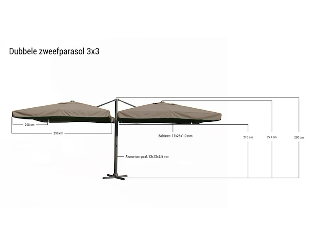 Parasols - afbeelding 2 van  3