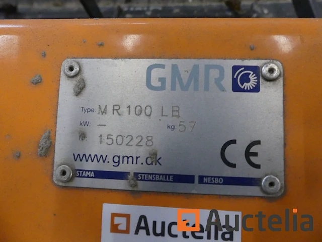 Parcours niveleermachine gmr mr 100 lb - afbeelding 6 van  6
