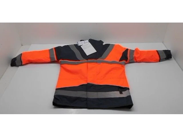 Parka sioen oranje/blauw skollfield maat smal - 209an2x93-279 s - afbeelding 1 van  1
