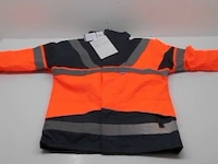 Parka sioen oranje/blauw skollfield maat smal - 209an2x93-279 s - afbeelding 1 van  1