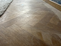 Parketvloer visgraat (+/- 22m²) - afbeelding 2 van  3