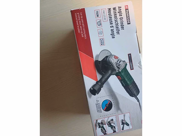 Parkside haakse slijpmachine (10x) - afbeelding 2 van  6