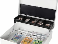 Parrency grote geldcassette (wit) - afbeelding 2 van  3