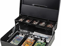 Parrency grote geldcassette (zwart) - afbeelding 3 van  3