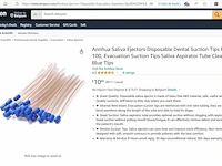 Partij 1,2 miljoen saliva ejectors/speekselafzuigers voor tandartsen - afbeelding 5 van  13