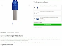 Partij 1,2 miljoen saliva ejectors/speekselafzuigers voor tandartsen - afbeelding 6 van  13