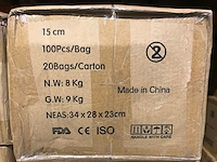 Partij 1,2 miljoen saliva ejectors/speekselafzuigers voor tandartsen - afbeelding 9 van  13