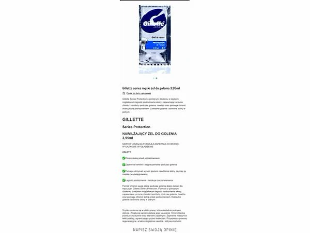 Partij 2.096.640 stuks gilette scheergel 3.95ml - afbeelding 7 van  12