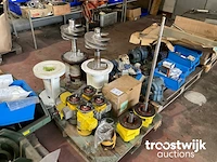 Partij aandrijfmotoren en circulatie schroeven