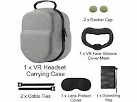 Partij accessoires voor oculus quest 2 : 49x protection case + 34x hoofdriem - afbeelding 4 van  5
