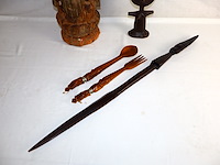 Partij afrikaanse kunst - afbeelding 2 van  4